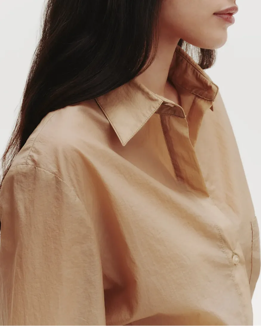 Next Morning Shirt Khaki sold by Curio product image thumbnail 5