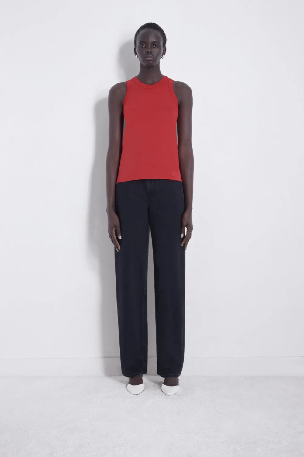 Poso Tank Top Tomato sold by Curio