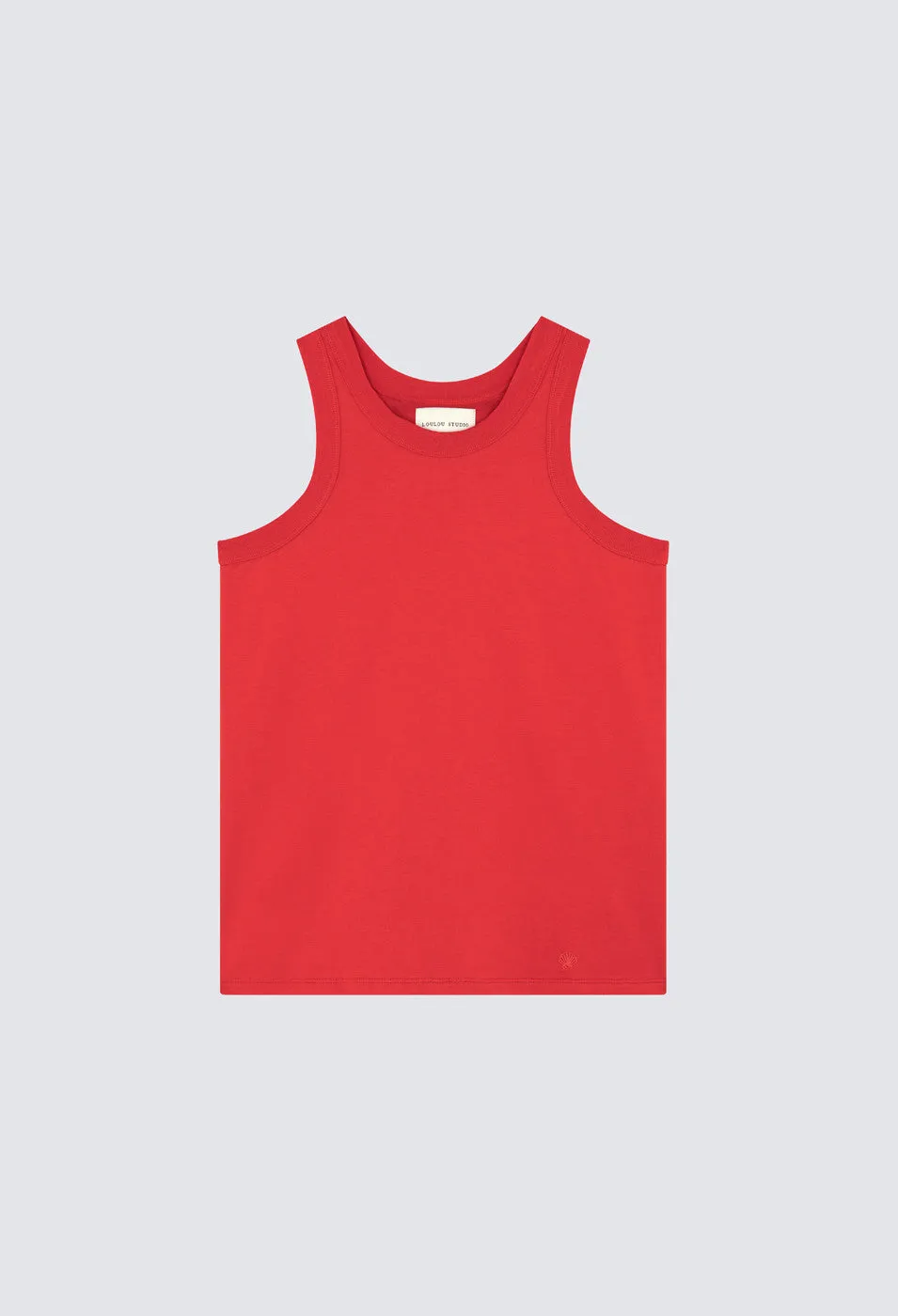 Poso Tank Top Tomato sold by Curio product image thumbnail 5