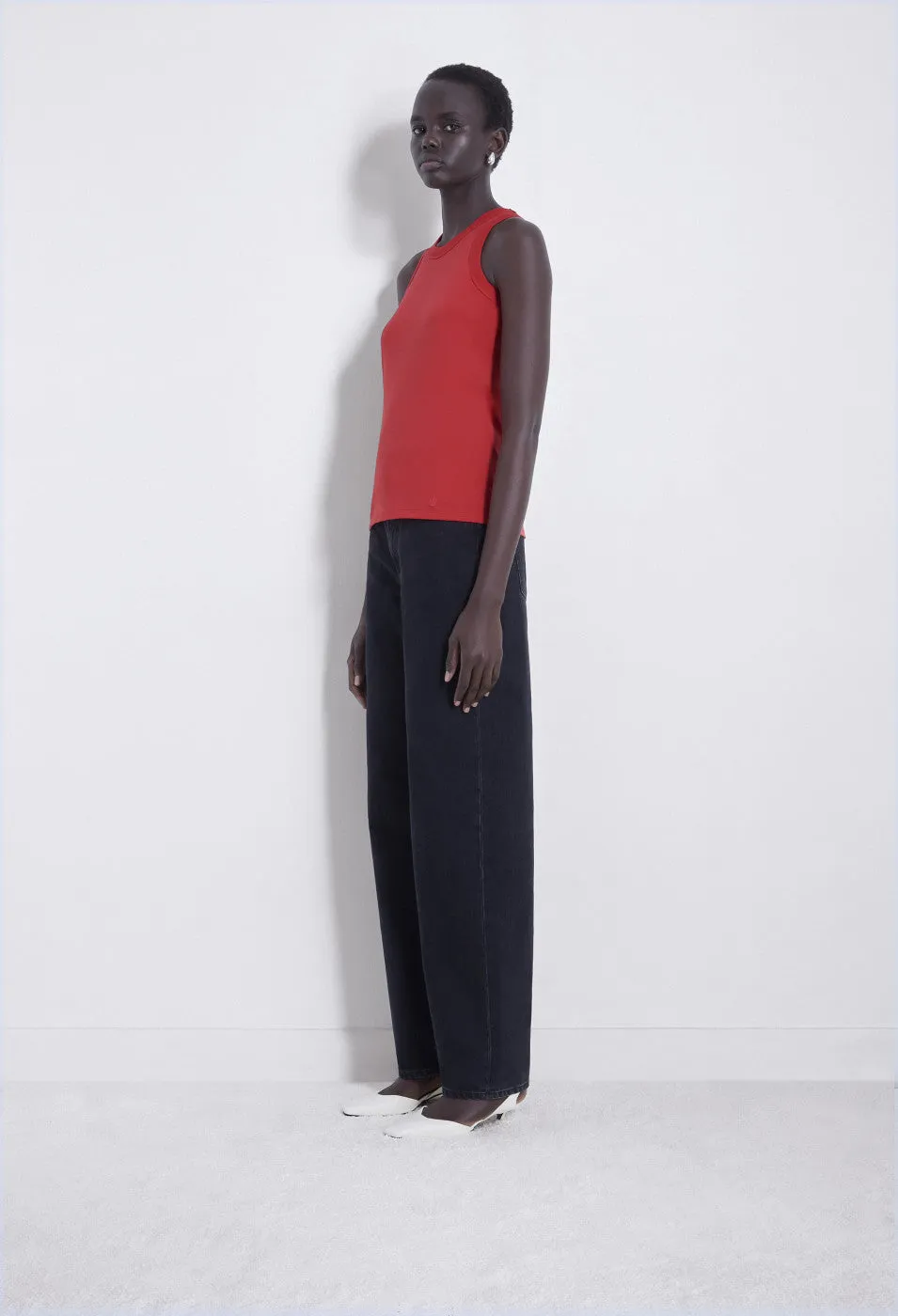 Poso Tank Top Tomato sold by Curio product image thumbnail 2