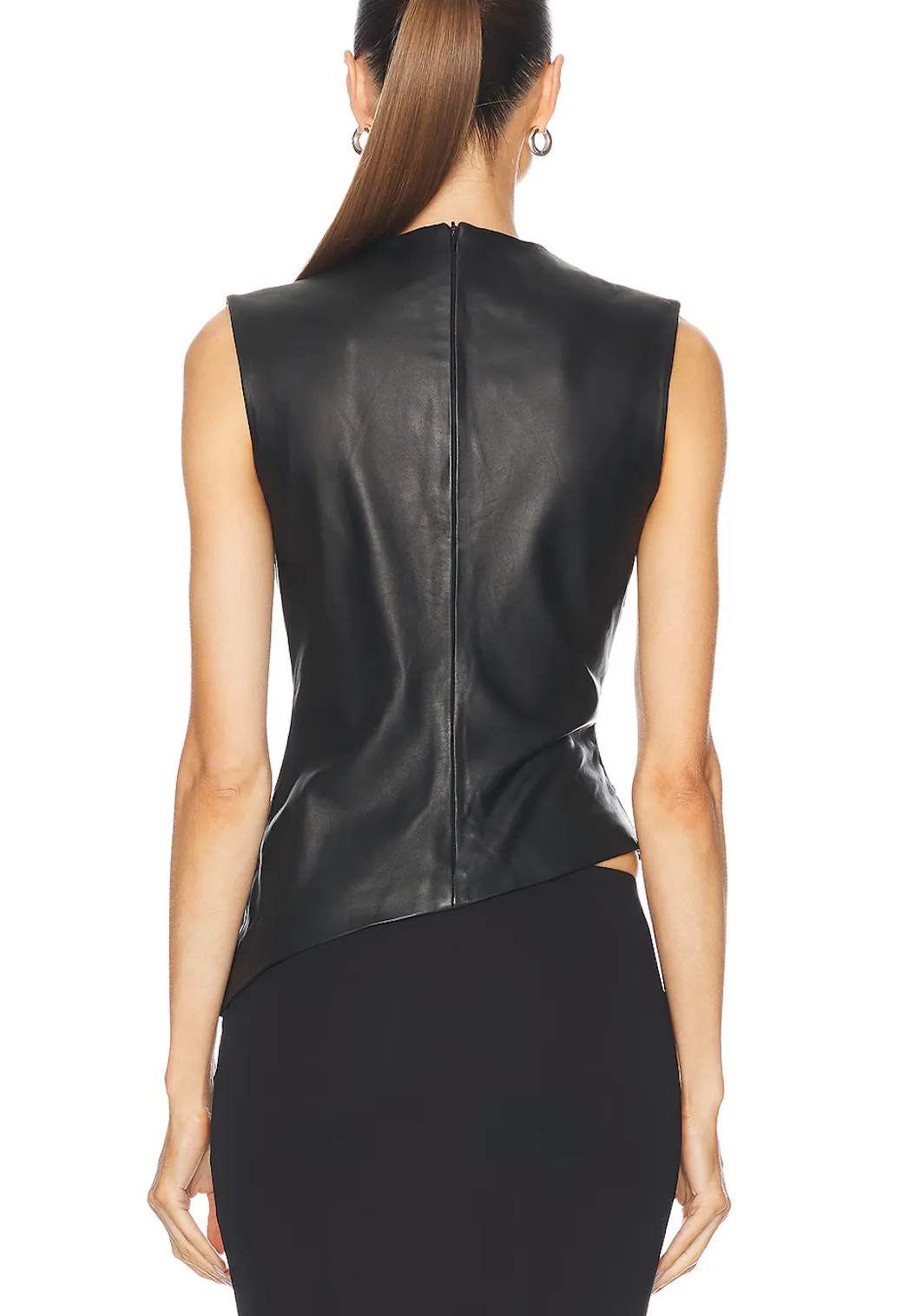 Leather Ruched Top sold by Curio product image thumbnail 2