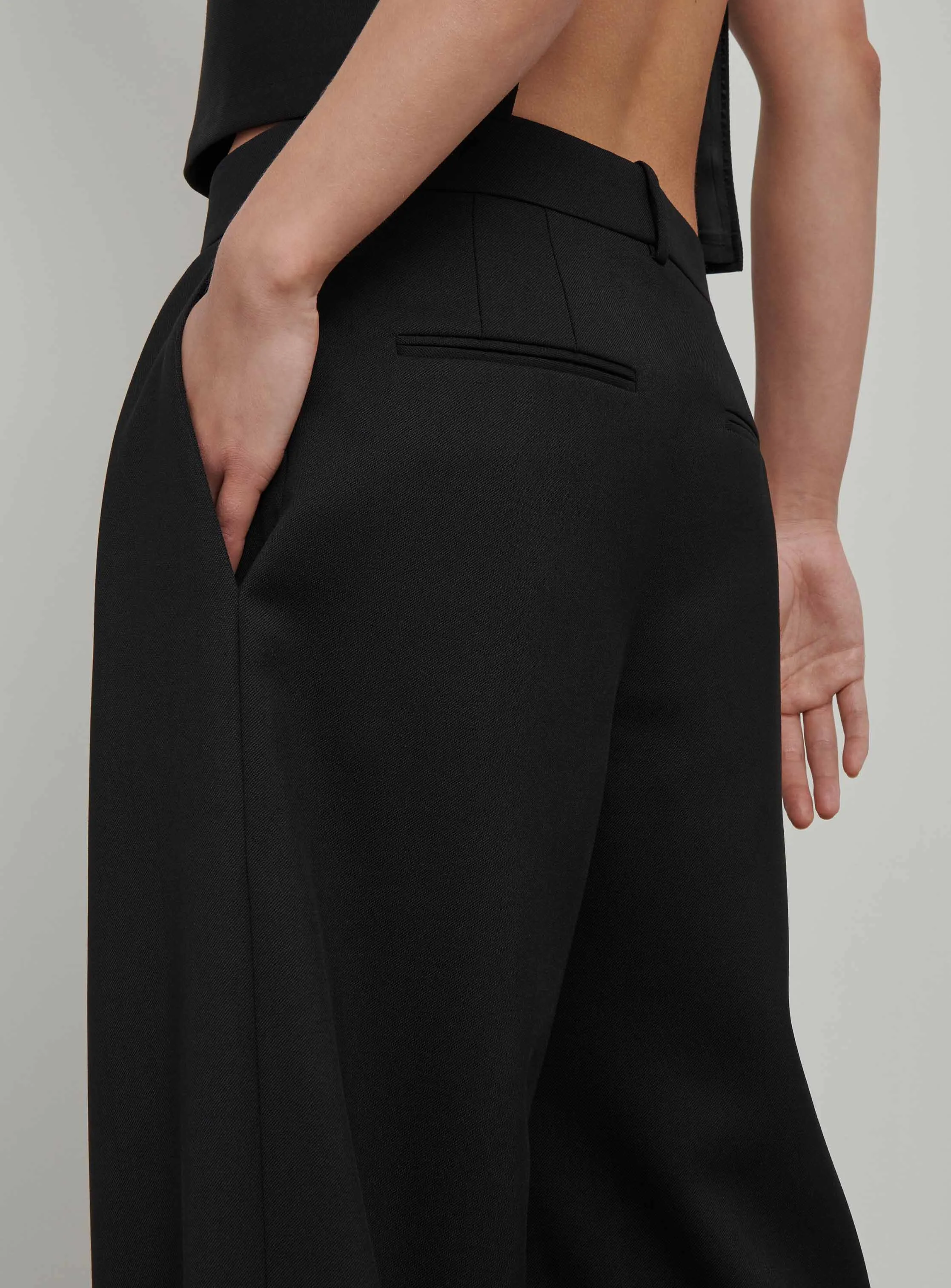 Low Rise Trouser Black sold by Curio product image thumbnail 5