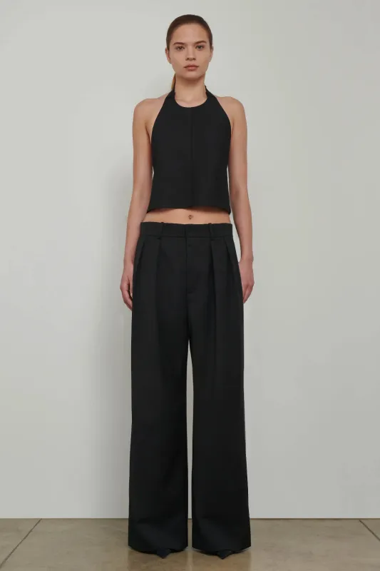 Low Rise Trouser Black sold by Curio