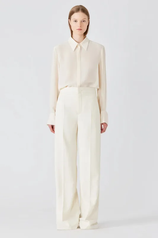 Petit Shirt Ivory sold by Curio