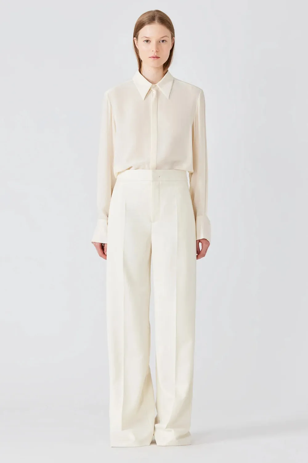 Petit Shirt Ivory sold by Curio