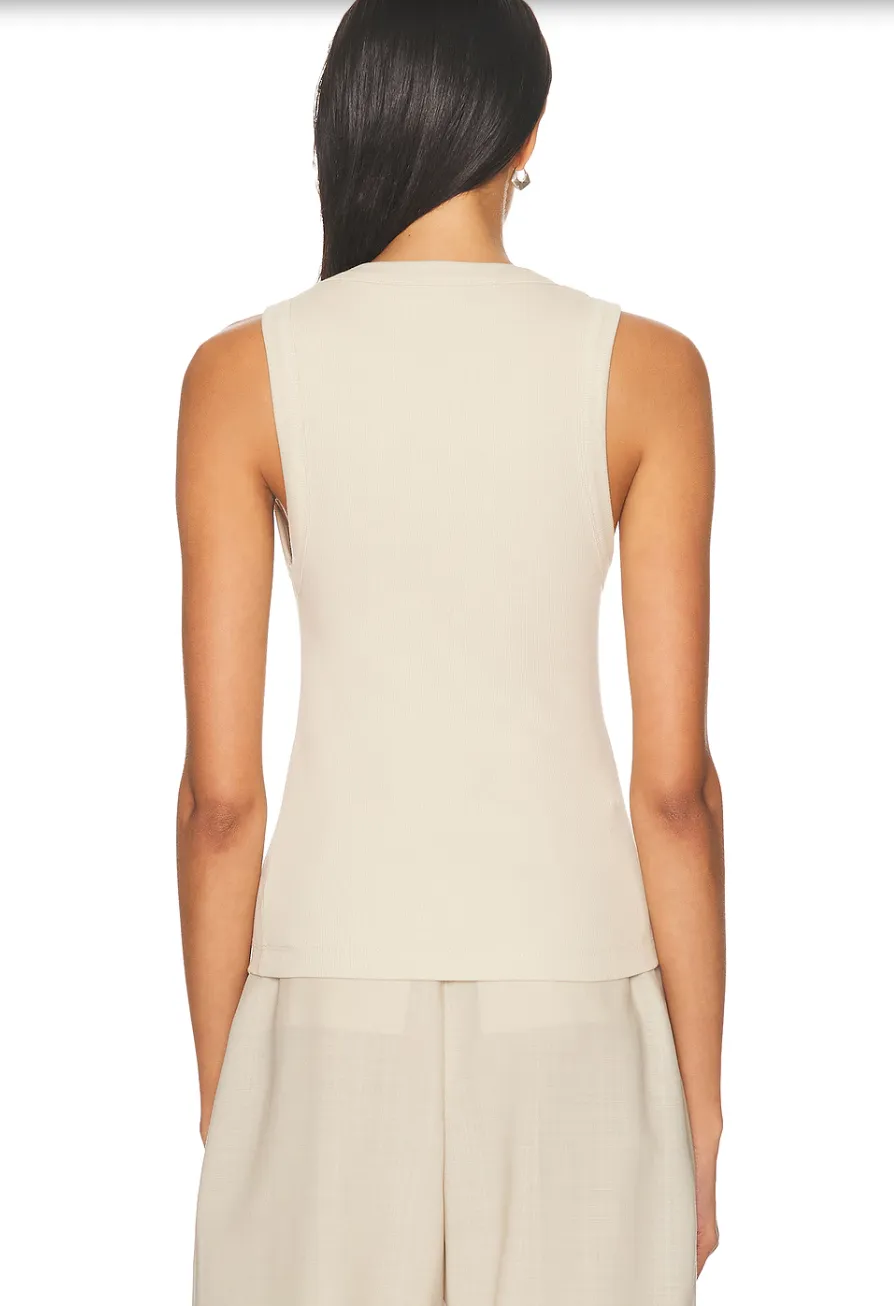 Scoop Neck Tank Sand sold by Curio product image thumbnail 2