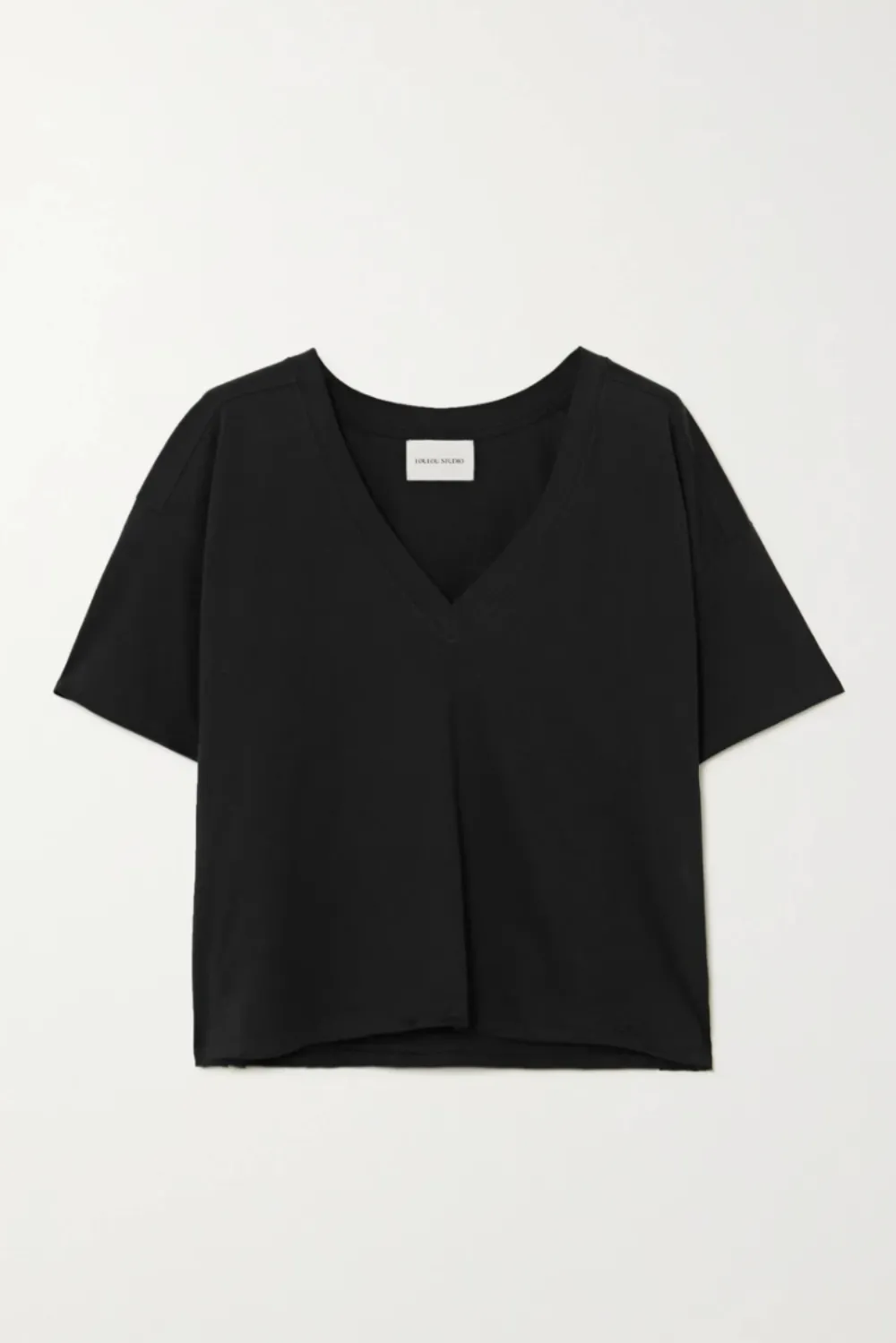 FAAA LDS V-Neck T-Shirt Black sold by Curio