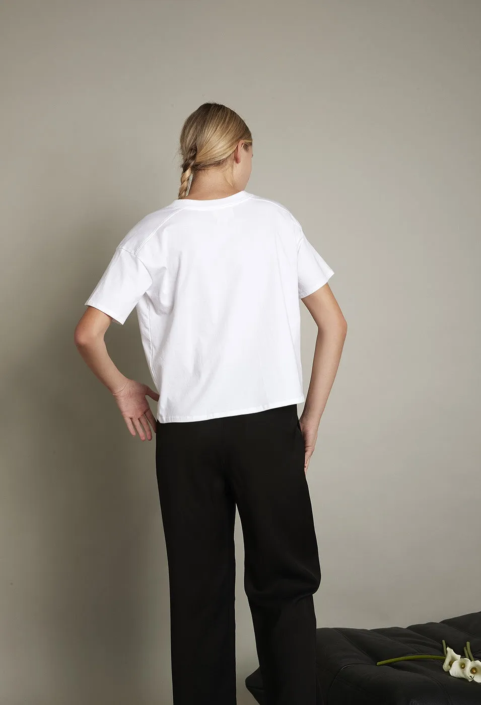 FAAA LDS V-Neck T-Shirt White sold by Curio product image thumbnail 2