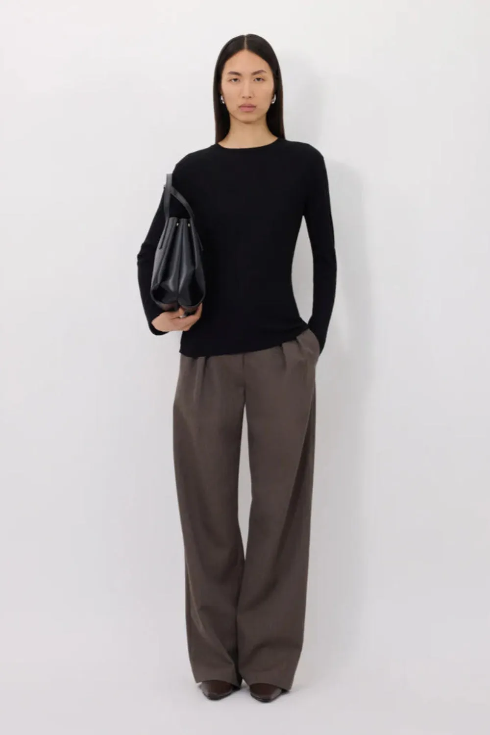 Ortigia LDS LS Tee Black sold by Curio