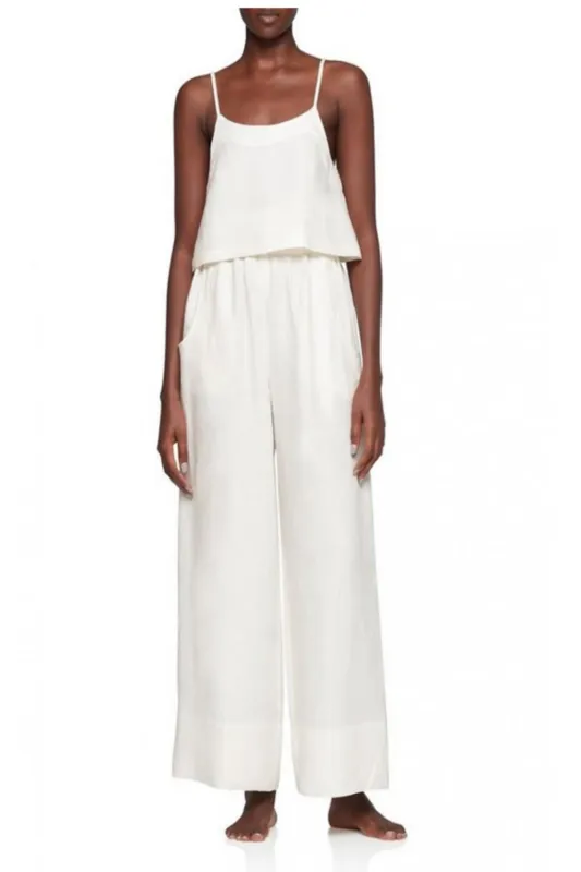 Flared Cami White made by Bondi Born