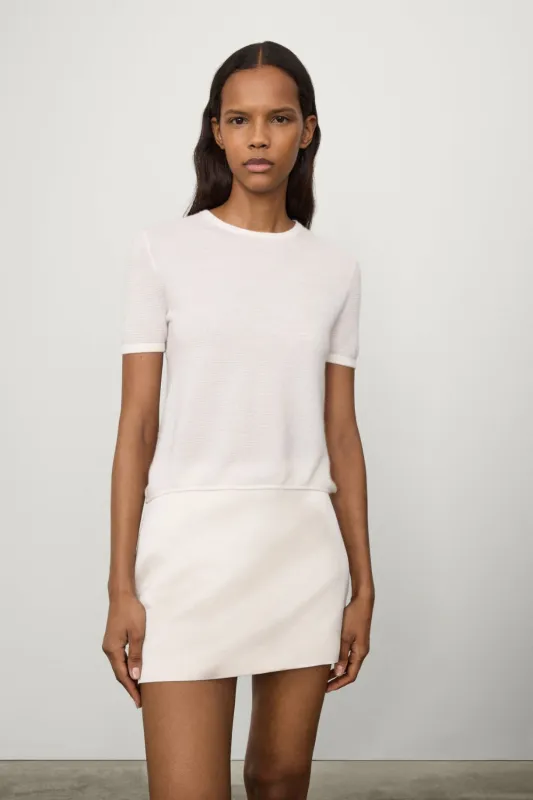 Ira T-shirt Ivory sold by Curio