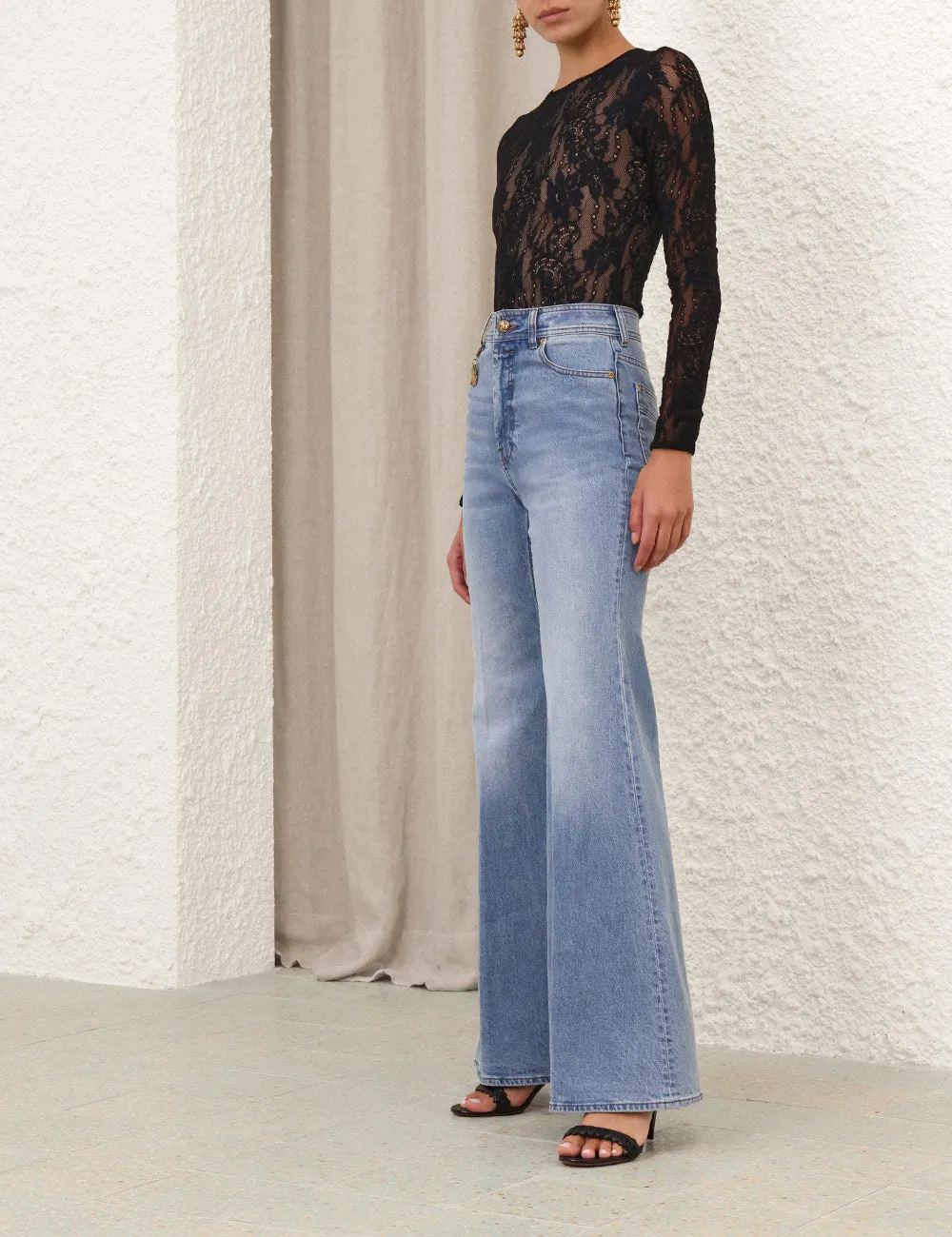 Lace Bodysuit Black sold by Curio product image thumbnail 2