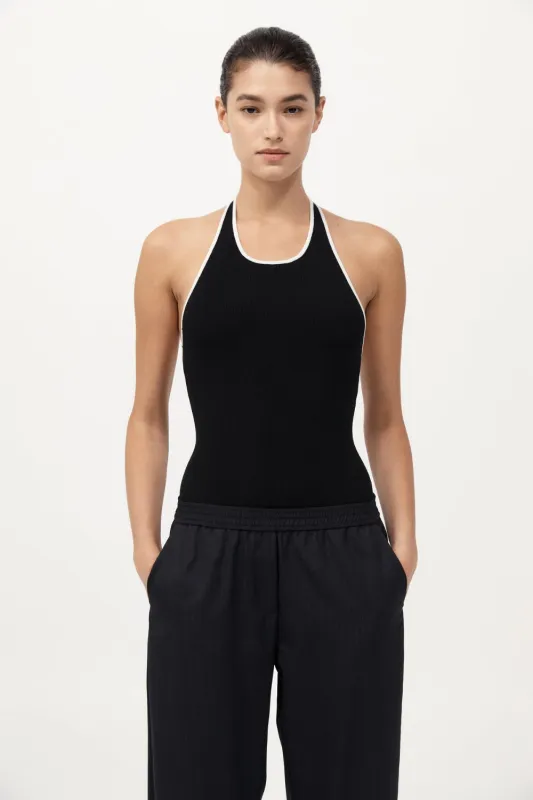 Fine Line Halter Top sold by Curio