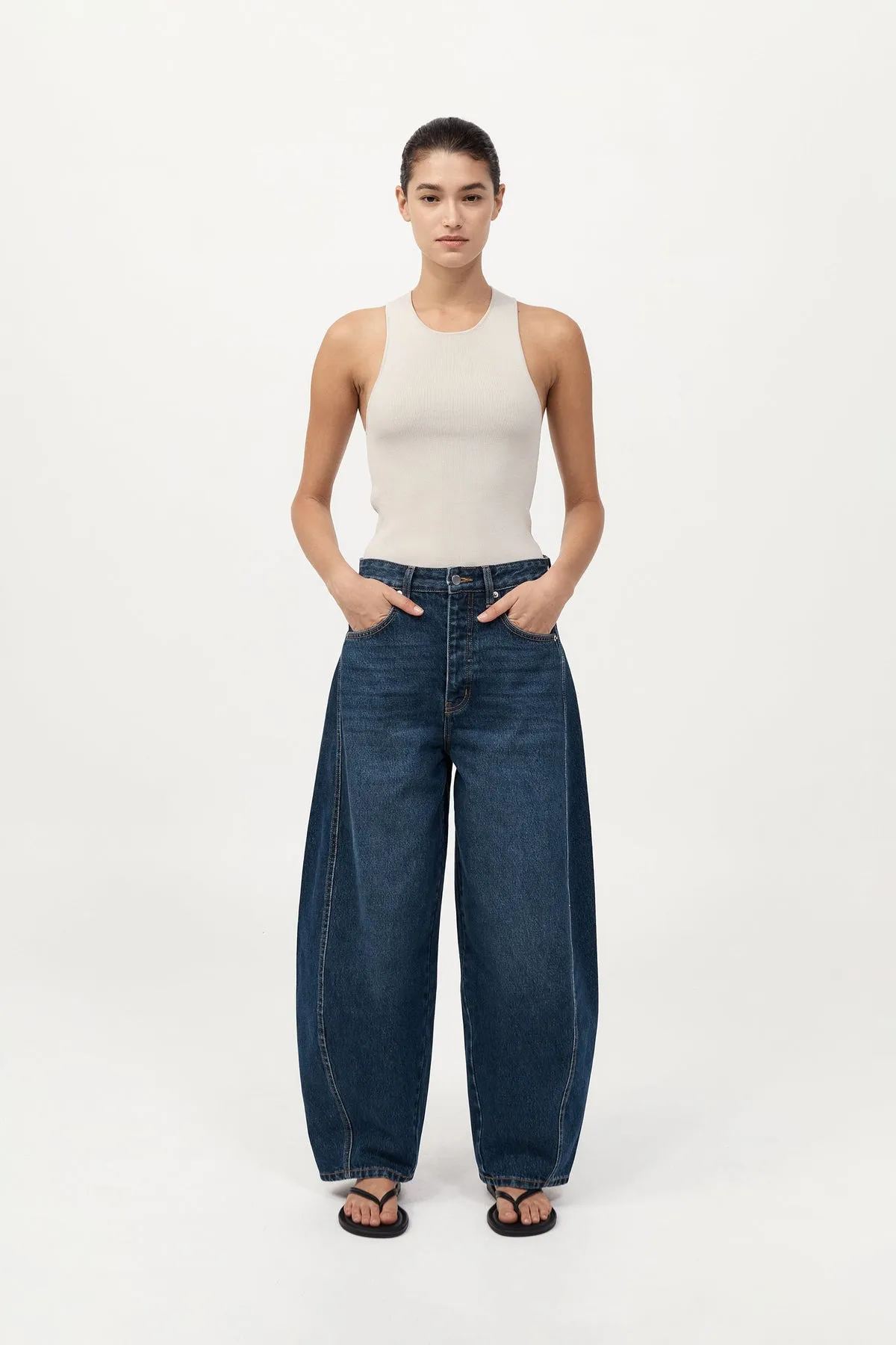 Sculpted Knit Top Silver sold by Curio product image thumbnail 4