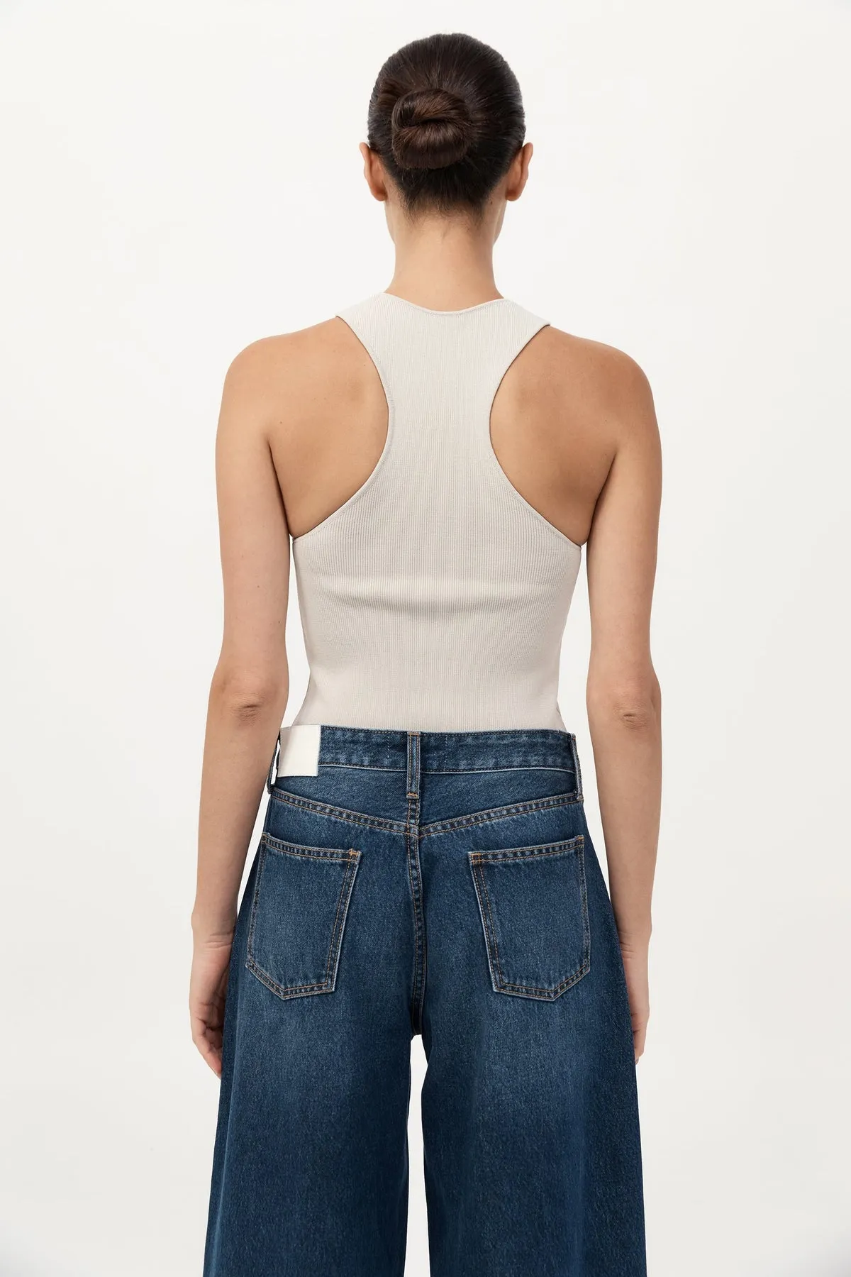 Sculpted Knit Top Silver sold by Curio product image thumbnail 5