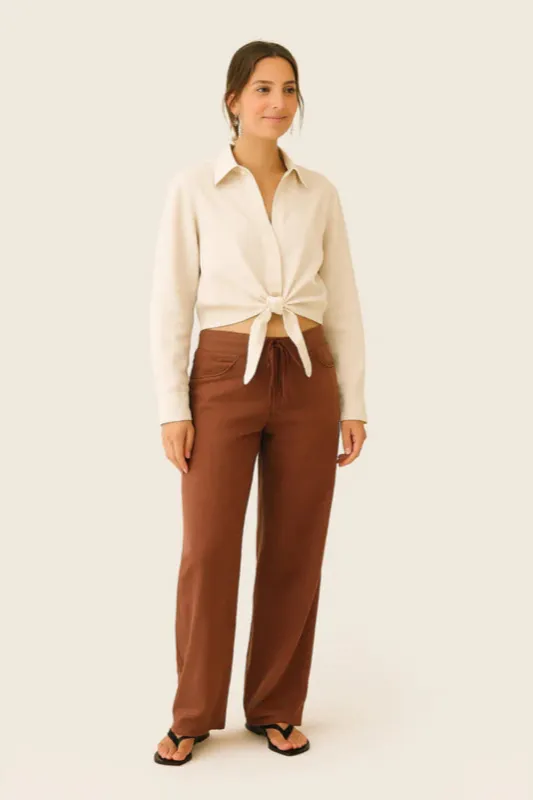 Anabela Shirt Ivory sold by Curio