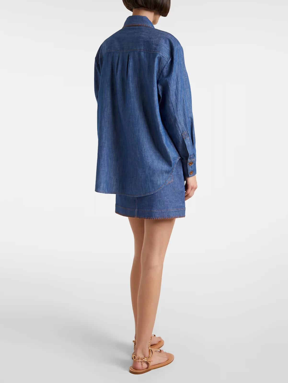 Ascension Denim Mini Skirt (Final Sale) sold by Curio product image thumbnail 2