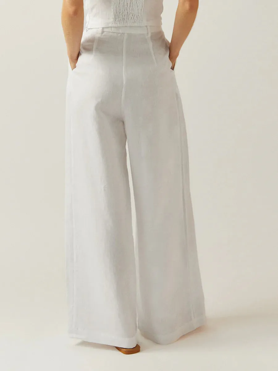 Alma Trousers White sold by Curio product image thumbnail 3