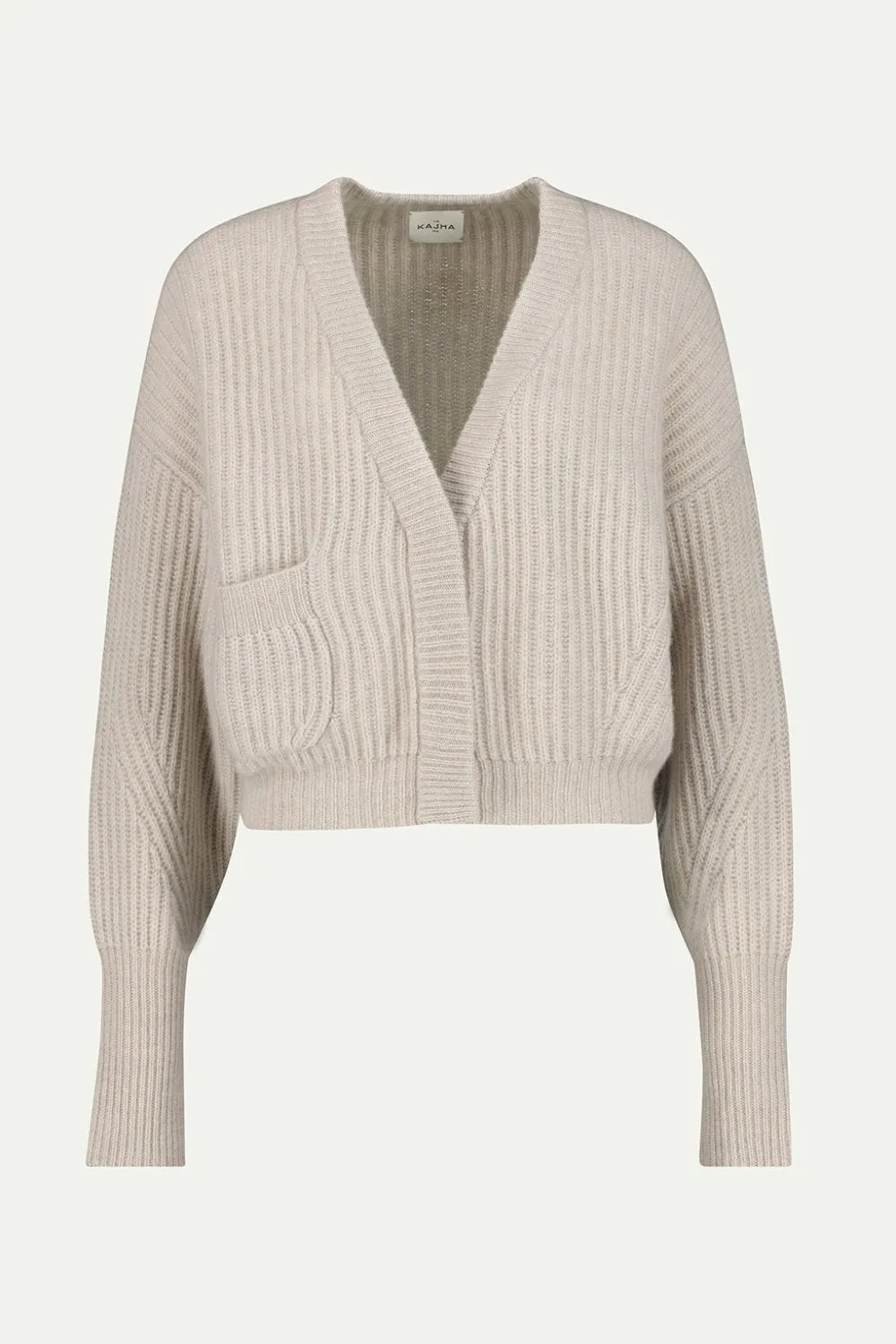 Monaco Cardigan Light Beige sold by Curio