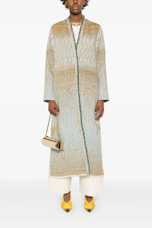 Jacquard Libelle Coat sold by Curio