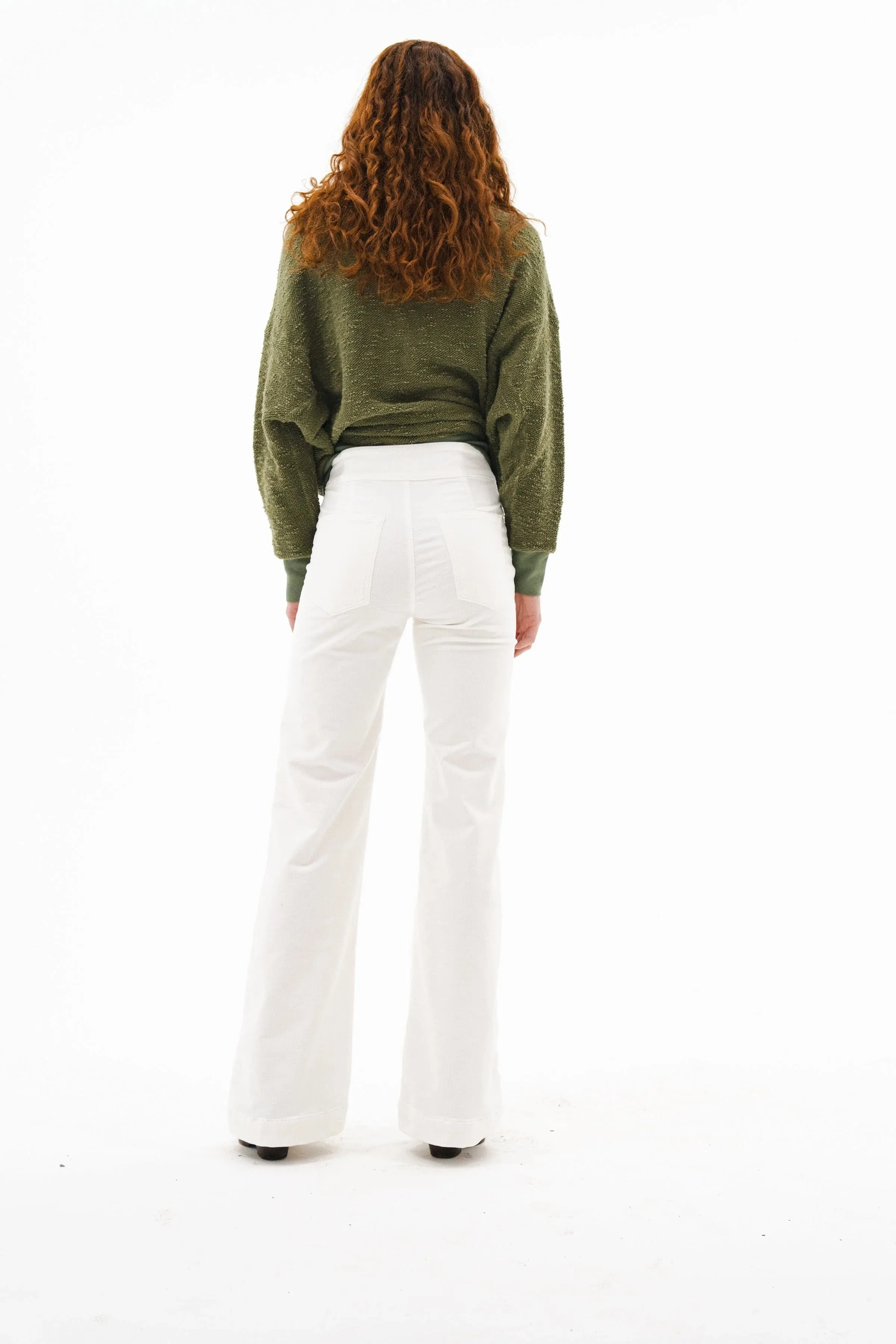 Brighton Wide Leg Cord Eggshell sold by Curio product image thumbnail 4