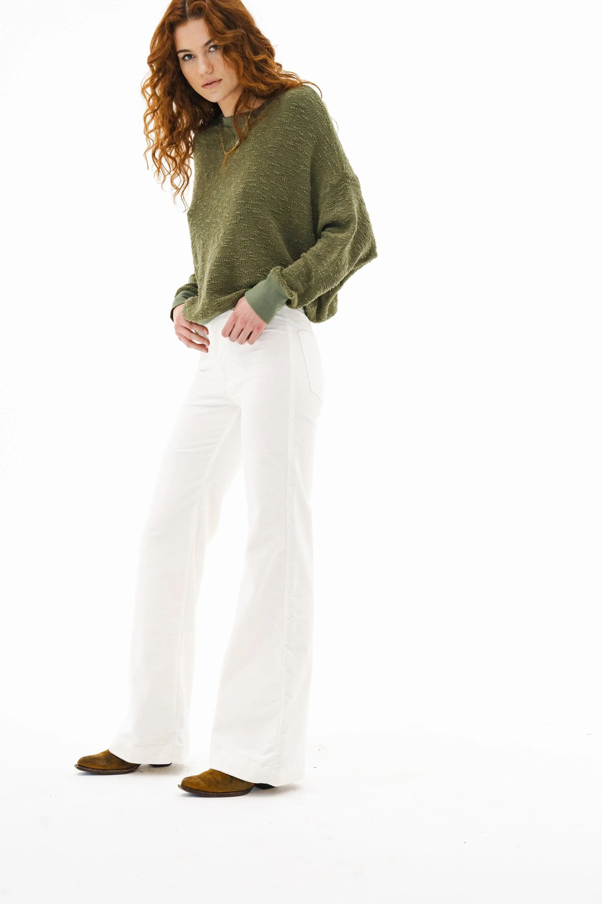 Brighton Wide Leg Cord Eggshell sold by Curio product image thumbnail 2