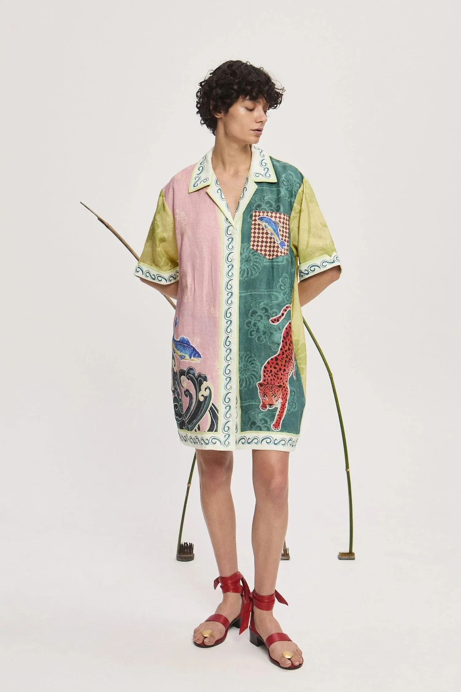 ROCHESTER MINI SHIRTDRESS sold by Curio