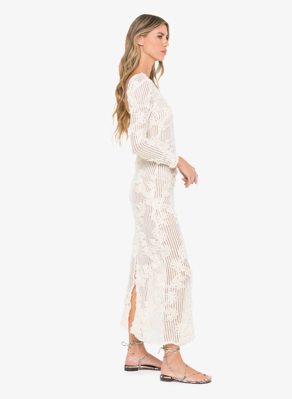 Azalia Dress Ivory (Final Sale) sold by Curio product image thumbnail 2