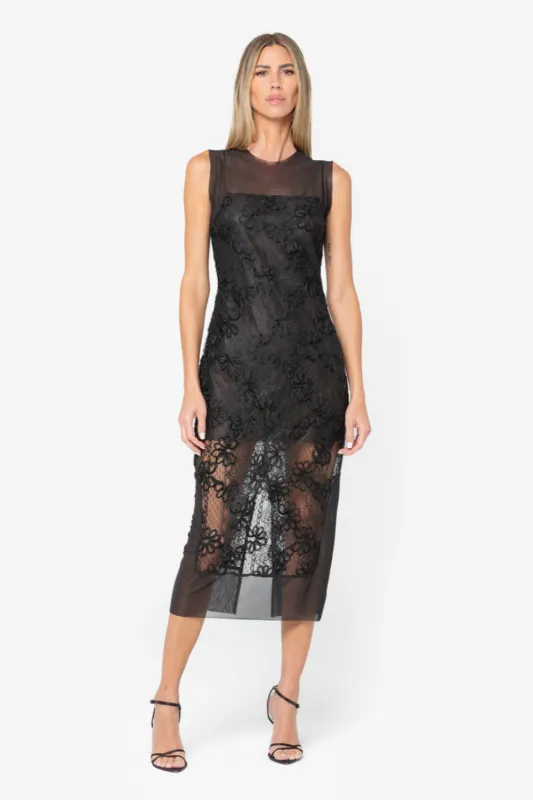 Cove Dress Black sold by Curio