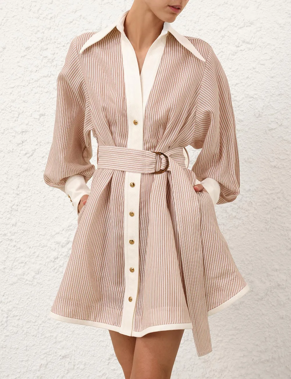 Hypnotic Tuck Mini Dress sold by Curio product image thumbnail 2