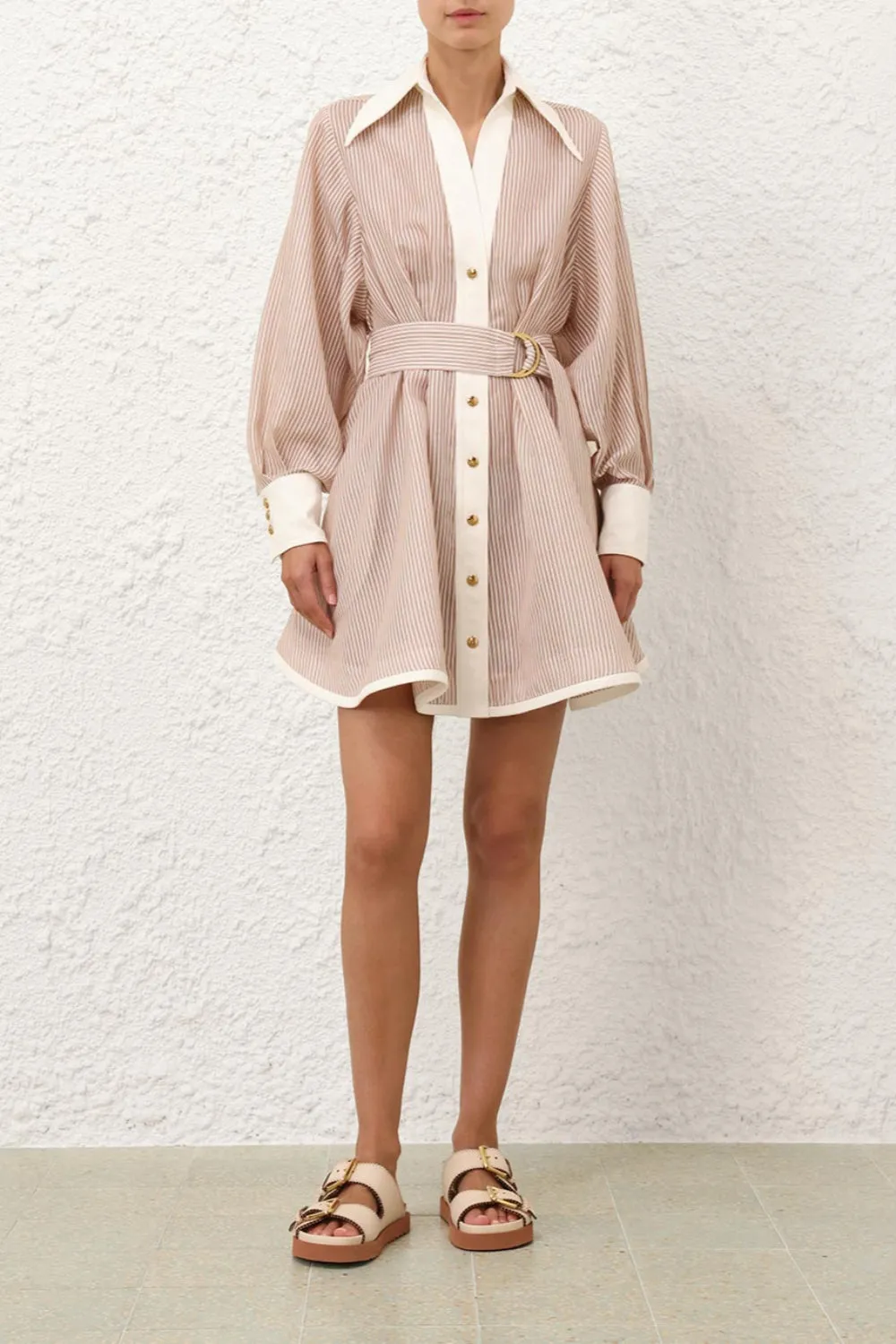 Hypnotic Tuck Mini Dress sold by Curio