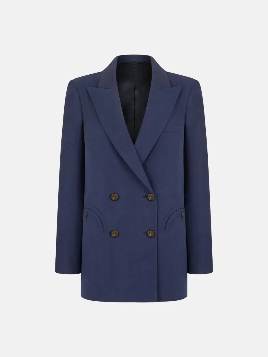 Savannah Everyday Blazer Navy sold by Curio product image thumbnail 3