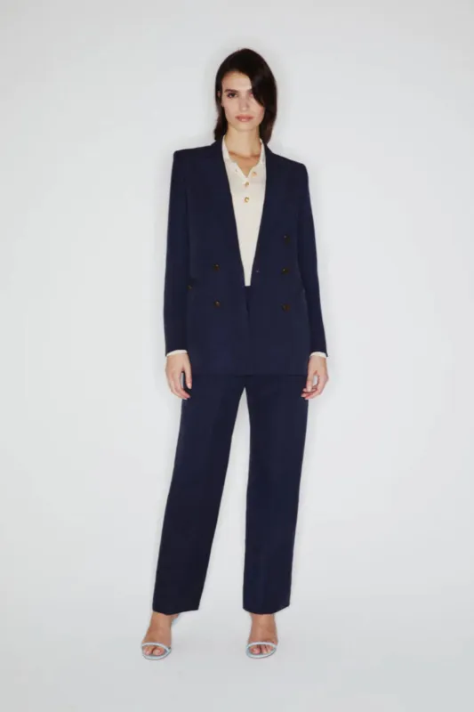 Savannah Everyday Blazer Navy sold by Curio