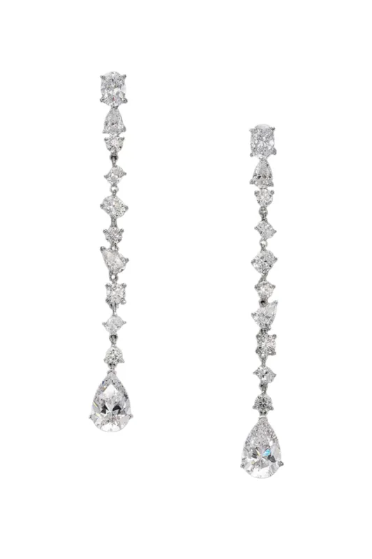 Diamond Celestial Drop Earrings sold by Curio