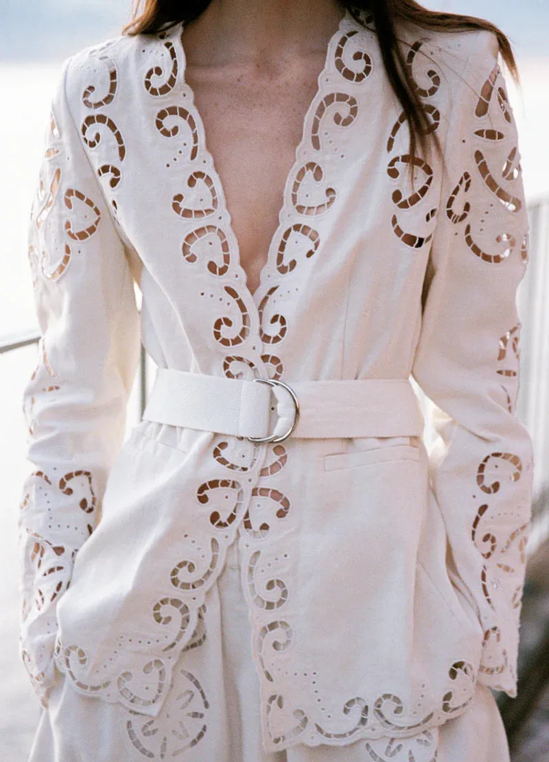 Dahlia Eyelet Blazer sold by Curio product image thumbnail 2