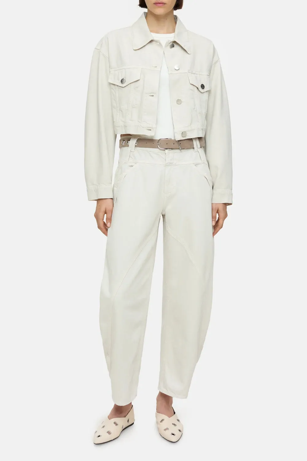 Boxy Denim Jacket sold by Curio