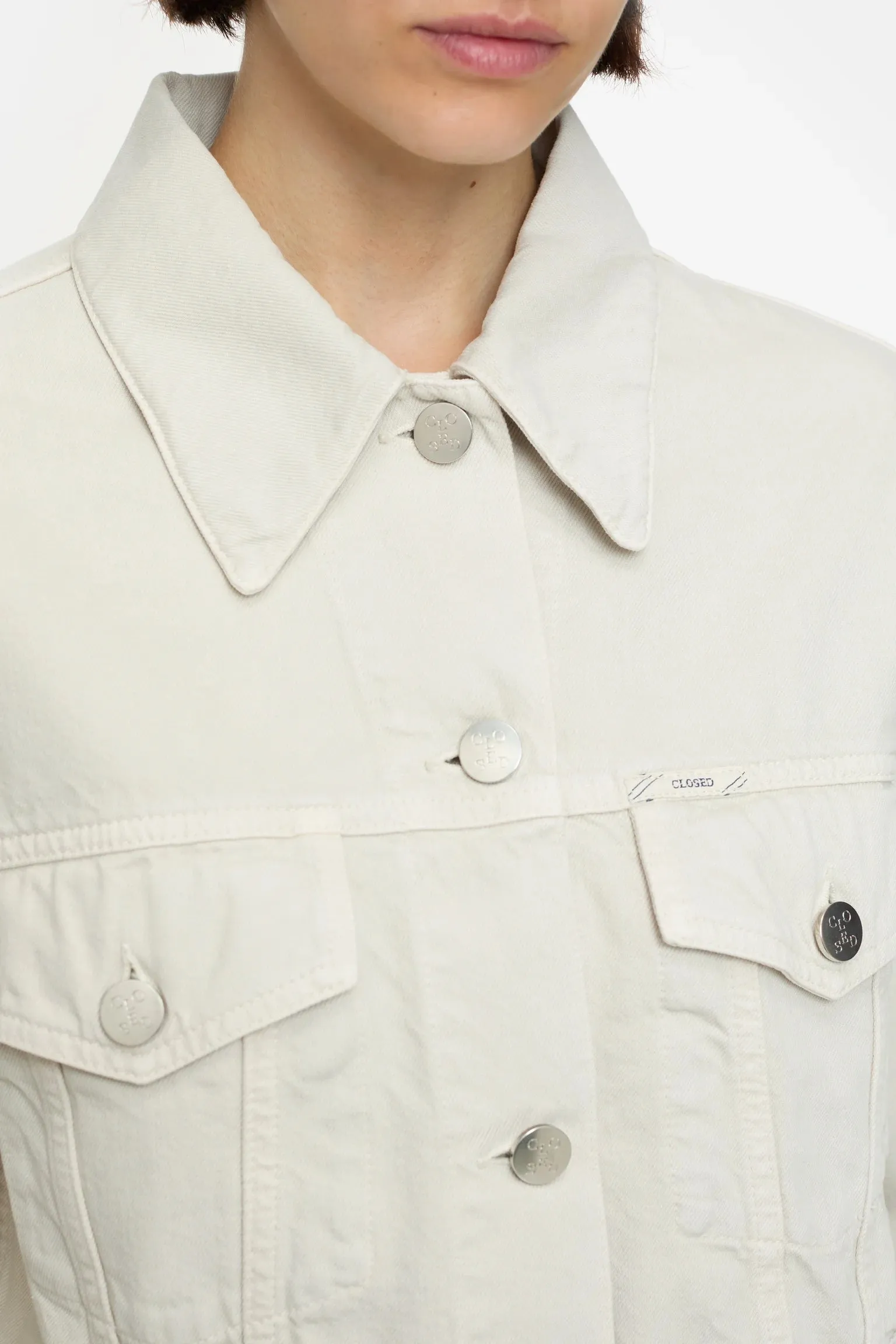 Boxy Denim Jacket sold by Curio product image thumbnail 4