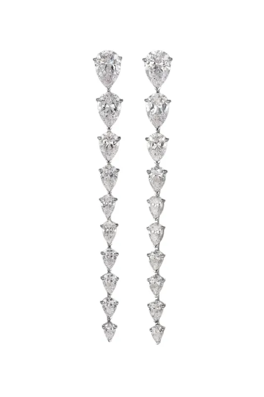 Diamond Nova Earrings WG sold by Curio