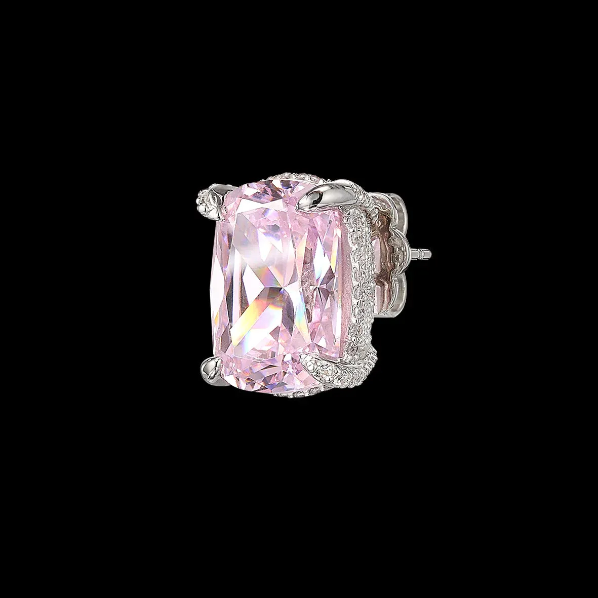 Blush Cushion Wing Studs sold by Curio product image thumbnail 3