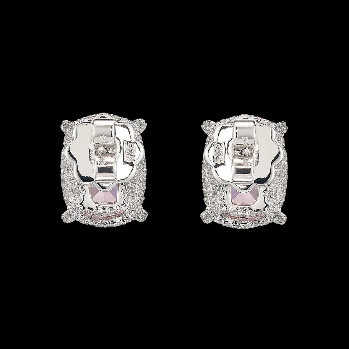 Blush Cushion Wing Studs sold by Curio product image thumbnail 4