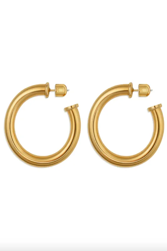 Medium Hoop Earrings sold by Curio