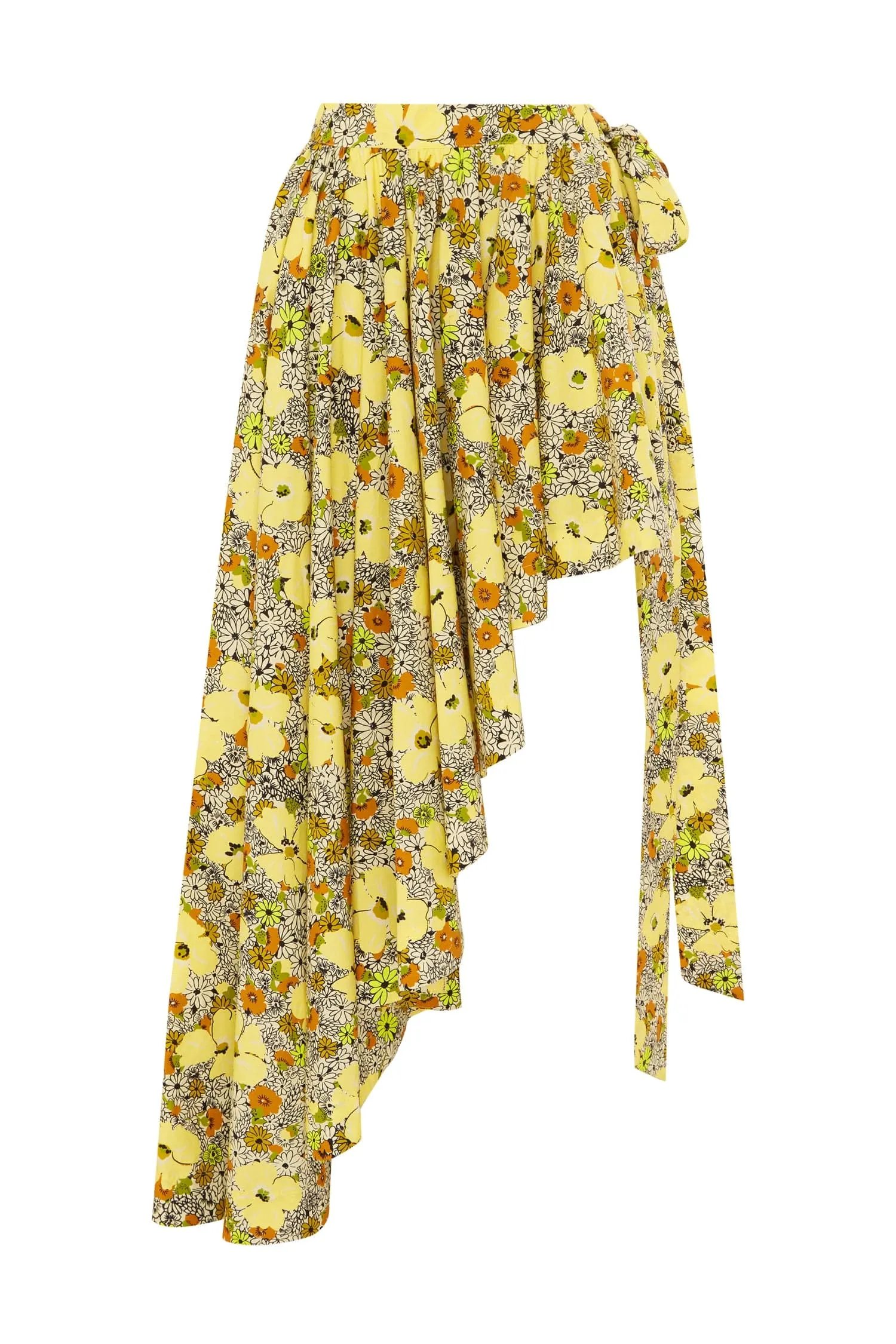 Orange Blossom Asymmetric Skirt sold by Curio product image thumbnail 4