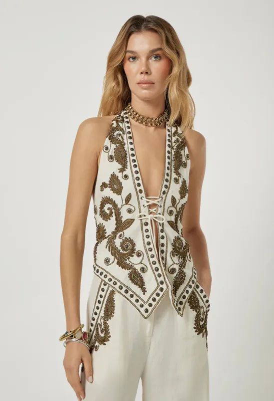 Taylen Top sold by Curio