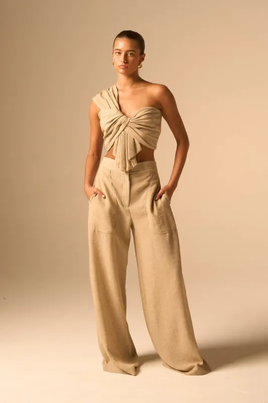 Oslo Pant 2.0 Parchment made by Curio