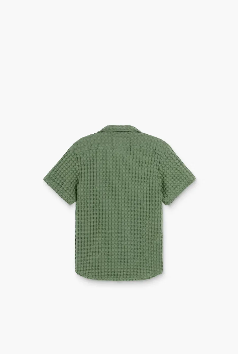 Waffle Cuba Shirt Green sold by Curio product image thumbnail 2
