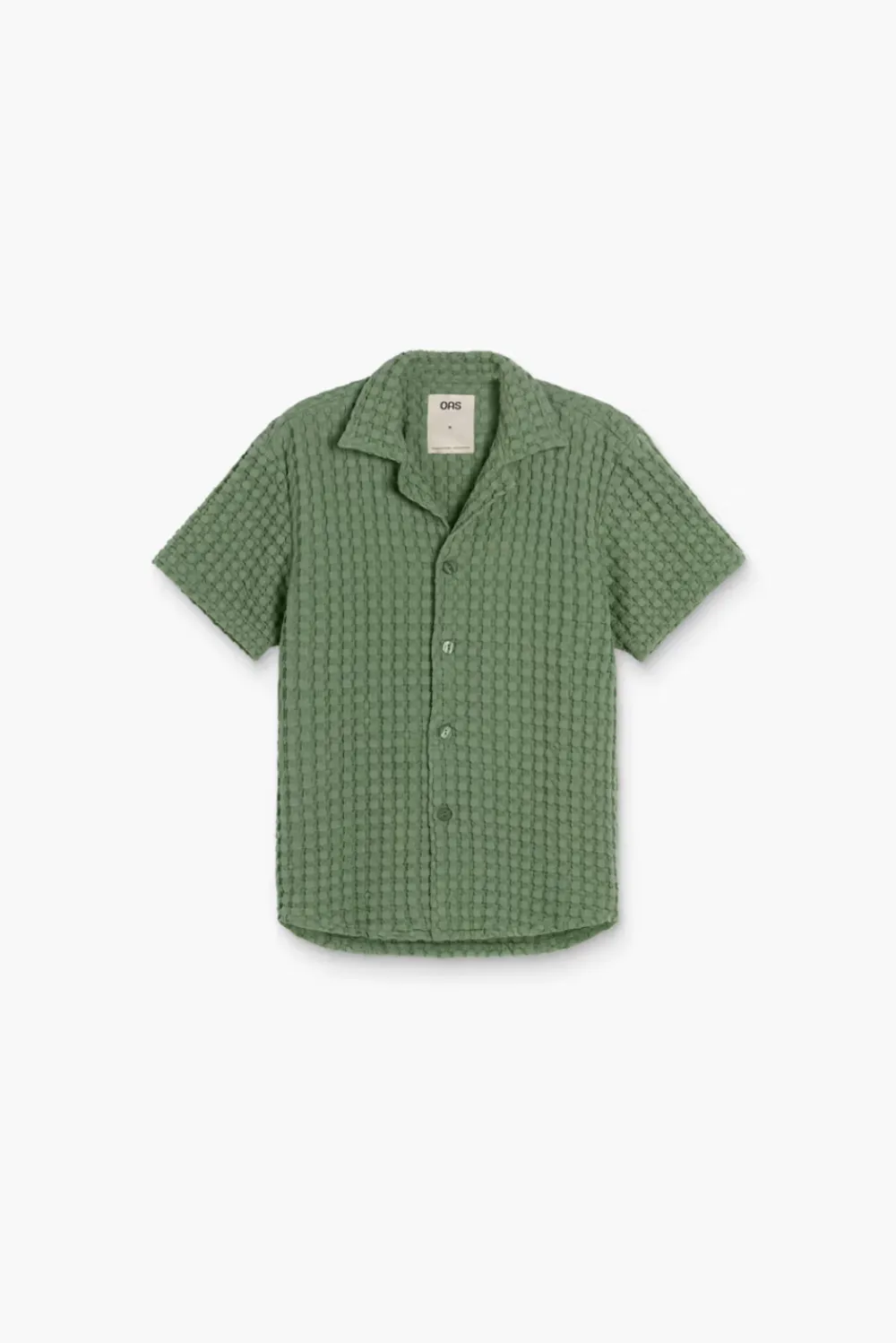Waffle Cuba Shirt Green sold by Curio