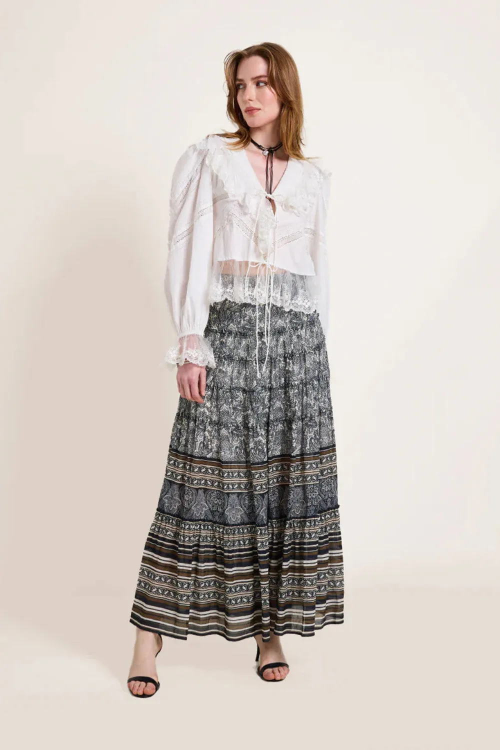 Rosalia Top sold by Curio