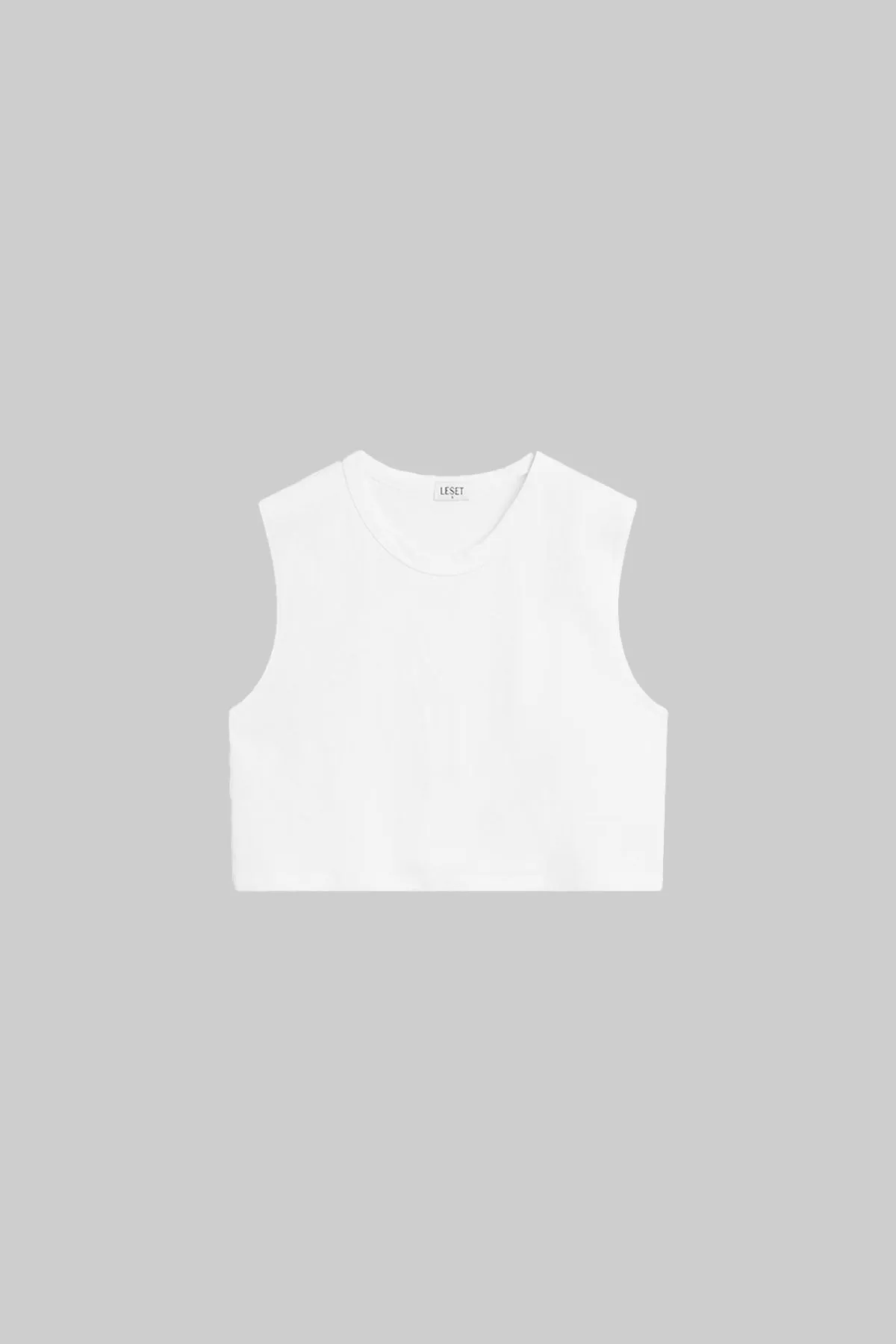 Crop Sleeveless Margo White sold by Curio product image thumbnail 3