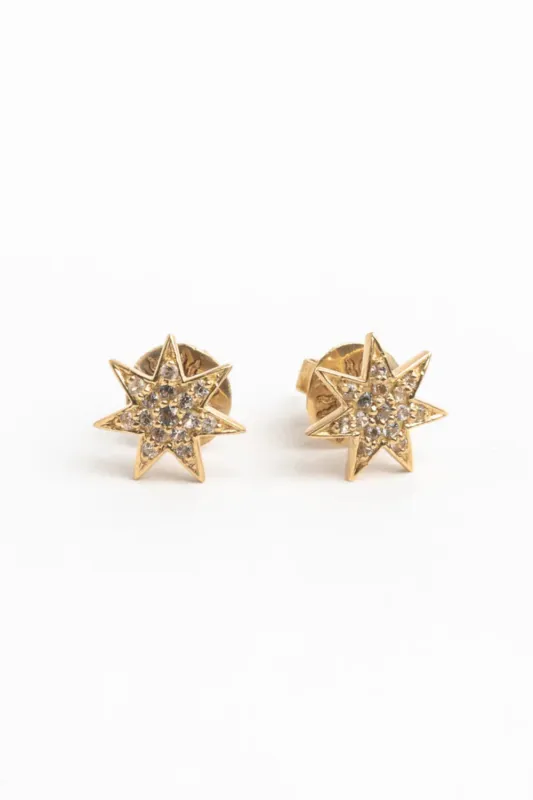 Small Surya Earrings 8mm sold by Curio