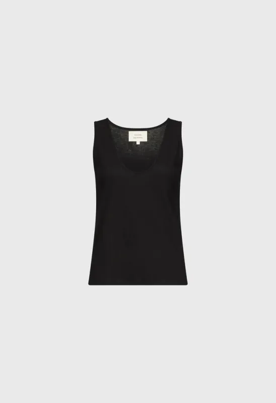 Albia Lds Tank Top Black sold by Curio
